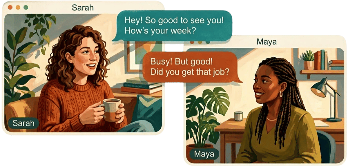 Moms supporting each other in the CVMom community